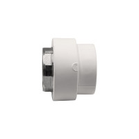 Комбинированная муфта VRT внутренняя, 40х1 1/4", под ключ, EVER plast, белый 538236