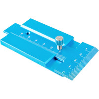 Раздвижная линейка с фиксатором Uniq tool 80x50 мм UTM-0098C-2