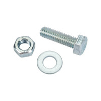 Болт с шестигранной головкой vipкрепеж набор, полная резьба, din 933, 6x20, 4 шт. 17830 VIP