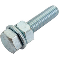 Болт с шестигранной головкой vipкрепеж набор, полная резьба, din 933, 8x35 17860 VIPS