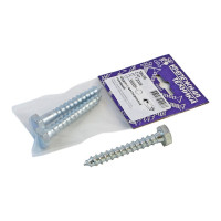 Шуруп с шестигранной головкой крепежная техника 10x70 2 шт. 12048