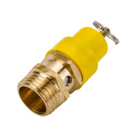 Аварийный клапан для сброса давления 1/2" до 12.5 бар Pegas pneumatic 3008