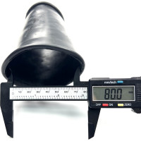 Сантехническая манжета Профитт канализационная, конусная d 60x80 черная 2227626