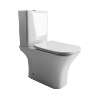 Напольная чаша унитаза Ceramicanova ALFA Rimless CN9002-B
