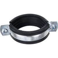 Сантехнический хомут для труб со шпилькой и дюбелем СВК М8, 54-59 мм, 1 3/4" SVK-F054М8i Н0000026060