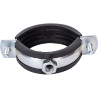 Хомут сантехнический для труб с гайкой СВК М8, 54-59 мм, 1 3/4" SVK-Fe054i Н0000026063