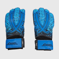 Вратарские перчатки Jogel ONE Wizard AL3 Flat, голубые УТ-00020931