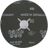 Диск фибровый FS 125-22 Z 80 (216651) PFERD 64208125