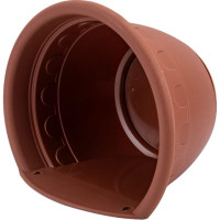 Настенное кашпо Martika Колывань диам. 24 см, терракотовое С113Т