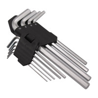 Набор шестигранных ключей REDMARK 1.5, 2, 2.5, 3, 4, 5, 6, 8, 10 мм, 9 шт. RM91101