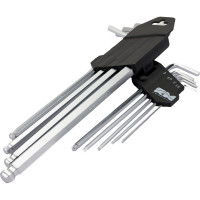 Набор удлиненных шестигранных ключей с шаром REDMARK 1.5, 2, 2.5, 3, 4, 5, 6, 8, 10 мм, 9 шт. RM93303