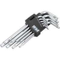 Набор шестигранных ключей REDMARK Torx Т10, Т15, Т20, Т25, Т27, Т30, Т40, Т45, Т50, 9 шт. RM92201