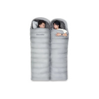 Ультралёгкий спальный мешок Naturehike RM40 Series утиный пух, Grey, Size L 6927595707173