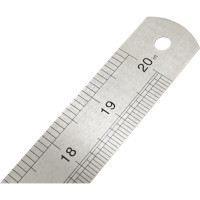 Металлическая линейка KING TONY 28,5x1,2x500 мм 79063-20