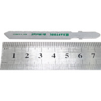 Пилки KRAFTOOL для эл/лобзика, Bi-Metall, по металлу, 1,5-2мм, EU-хвост., шаг 1,2мм, 55мм, 2шт 159555-1,2
