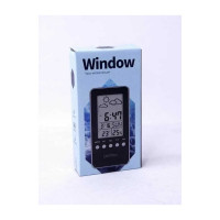 Часы-метеостанция PERFEO Window PF-S002A черный 30 013 229