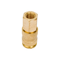 Быстроразъем пневматический с клапаном - внутренняя резьба 1/4 Rockforce RF-BSE1-2SF(1716)