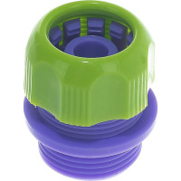 Пластмассовый соединитель Palisad для шланга 1/2" с внешней резьбой 3/4" 66145
