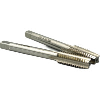 Дюймовый метчик TORNERI UNC 7/16" 14 нитей Р6М5 комплект из 2-х штук 035371