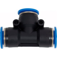 Тройник цанговый T-образный соединительный 12 мм SHPI PUT 12