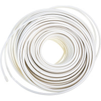 Коаксиальный кабель NETLAN RG-6, одножильный, CCS, PVC, белый, 100м UEC-C2-32123A-WT-1