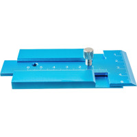 Раздвижная линейка с фиксатором Uniq tool 80x50 мм UTM-0098C-2