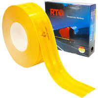 Световозвращающая лента для контурной маркировки RTLITE RT-V104 50,8 мм х 50 м, жёлтая RT-V104Y