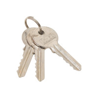 Цилиндр для замка SCHLOSS ШЛОСС 03009 ключ/завертка (30+30) S 60 хром тов-123599