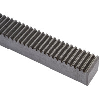Зубчатая рейка ISKRA прямозубая 15x15, L=500 мм, M=1 CR26050