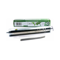 Шприц для жидкой смазки (масла) HQ-mech 1000 мл, заливной/всасывающий, оцинкованное покрытие, 2 УТ000002066