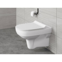 Комплект Cersanit унитаз CITY CO DPL EO slim + инсталляция LINK PRO + кнопка ESTETICA пластик хром глянцевый 64121