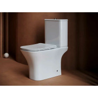 Напольная чаша унитаза Ceramicanova ALFA Rimless CN9002-B