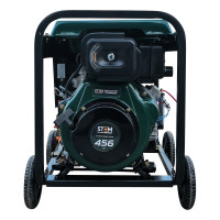Дизельный генератор STEM Techno s5500de (5,5кв, электростартер, дисплей, подогрев) ГЕН018