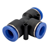 Фитинг цанговый тройник 12 мм Pegas pneumatic 5605