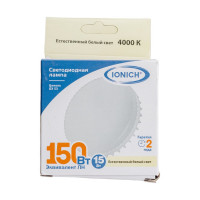 Светодиодная лампа IONICH ILED-SMD2835-15Вт-1350Лм-230В-4000К-GX53 1810
