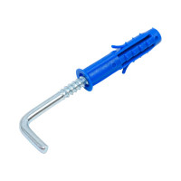 Дюбель с прямым крюком Госкреп 8мм 3 шт. 4-0013380