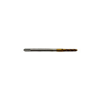 Метчик машинно-ручной TORNERI М 2.5x0.45, DIN371, для глухих отверстий TiN, HSSE 039066
