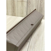 Ящик для растений с поддоном Martika Сиена 81 см, серый С174-03-СЕР