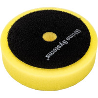Круг полировальный полутвердый желтый RO Foam Pad Yellow 75 мм Shine systems SS551