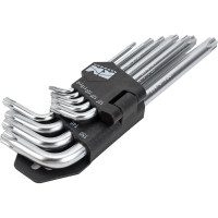 Набор шестигранных ключей REDMARK Torx Т10, Т15, Т20, Т25, Т27, Т30, Т40, Т45, Т50, 9 шт. RM92201