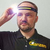 Светодиодный налобный аккумуляторный USB фонарь GLANZEN UFL-0650-8005 КА-00008355