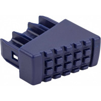 Комплект заглушек для стремянки 40x20, 30x20 мм, синий Алюмет Серия ZGS1