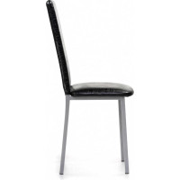 Стул Woodville Bozanak черный крокодил, светлый мусс 454009