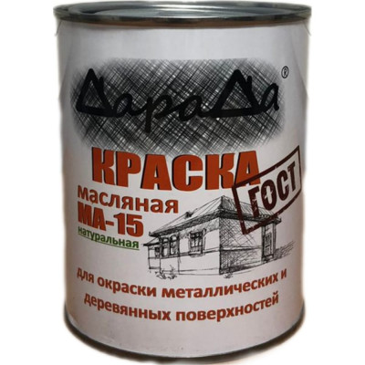 Масляная краска ДараДа МА-15 DMA15Y08