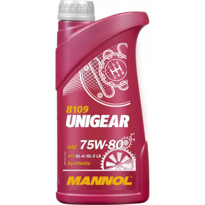 Синтетическое трансмиссионное масло MANNOL UNIGEAR 75W-80 81091