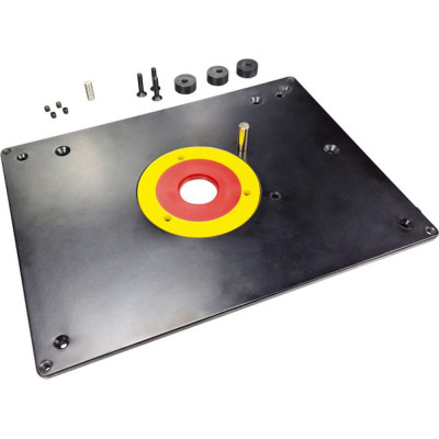 Uniq tool Uniqtool Плита для фрезерного стола пластиковая 310x230x10mm c упором UT-TAB03