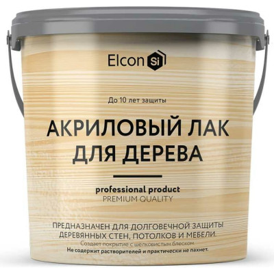 Акриловый лак для дерева Elcon 00-00462956