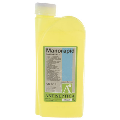 Жидкое дезинфицирующее средство для рук Manorapid Synergy 7251