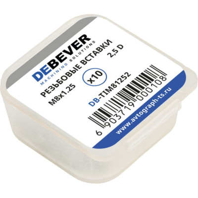 Резьбовые вставки DeBever DB-TIM81252