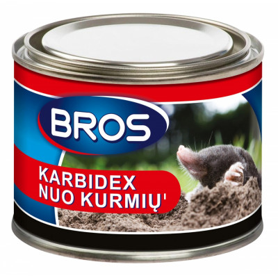 BROS карбидекс от кротов и землероек, 500 гр 700243